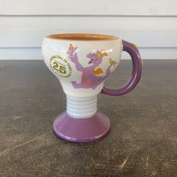 Disney Figment Cup Mug 25th Anniversary 2018 Flower and Garden Lightbulb
