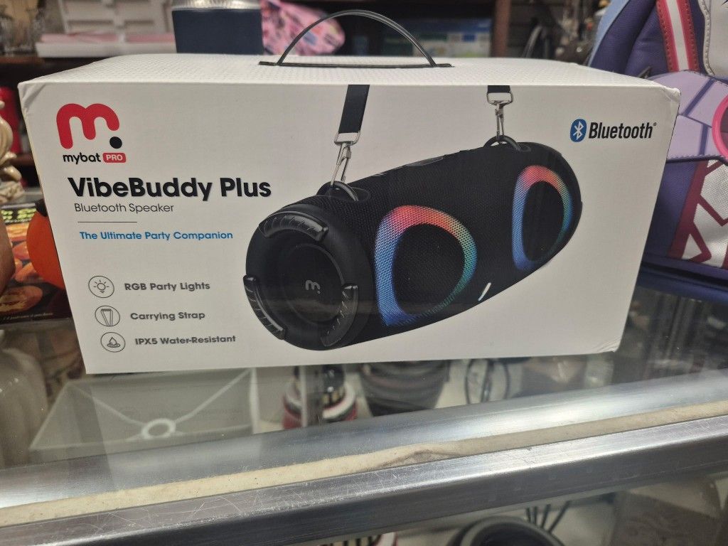 MyBat Pro VibeBuddy Plus Bluetooth Speaker. 