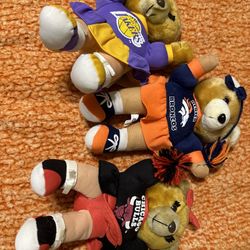 NFL And Play -by-Play Cheerleader Teddy Bears