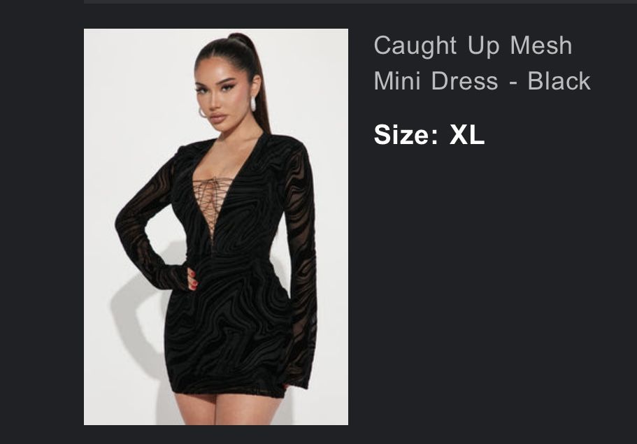 Fashion Nova Dress