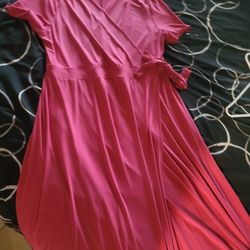 Long Pink Dress