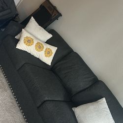 Dark Grey Couch