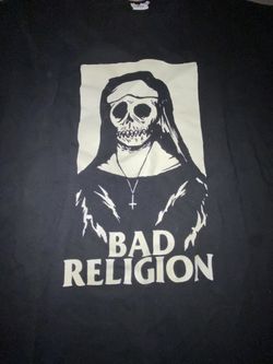 XL Bad Religion Skull Nun Graphic T shirt