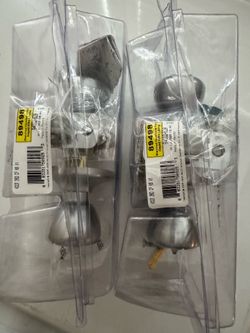 Two Matching Entry Door Locks