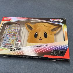 Prismatic Evolutions Eevee Pouch Collection