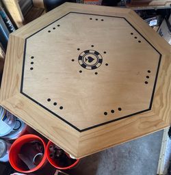 Wood Poker Table