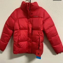 $80🍓🍓⚡️Columbia Women's Puffect Puffer Coat Jacket Red Lily (Medium)💓B50