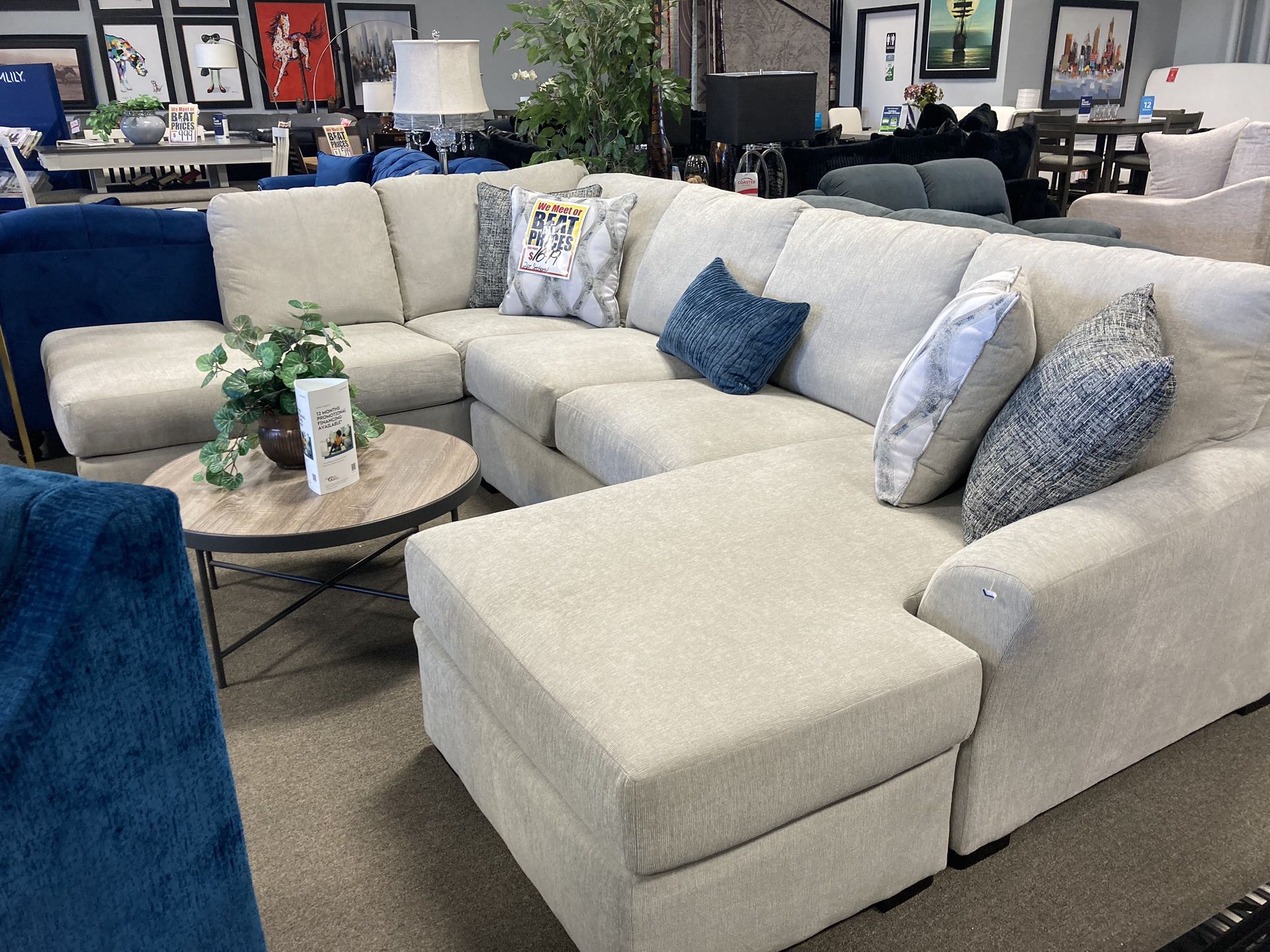 Cute Sectional 💙☁️ $1599