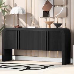 Black Console Table