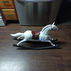 Cast Iron Rocking Horse 
