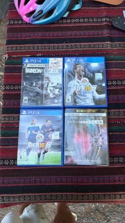 PS4 games and DVD