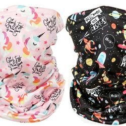 Childrens 2 Pieces Neck Gaiter