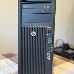 HP Z420 Workstation (6-core Intel Xeon, 32Gb RAM, 128Gb SSD + 500Gb HDD)