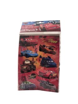 Disney Pixar Cars 10 Magnet Sheet