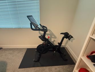 Peloton Bike + package with shoes and weights