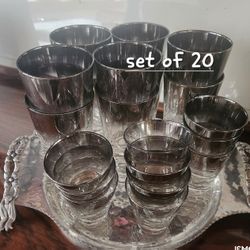 Silver Fade 20 MCM   Glassware 