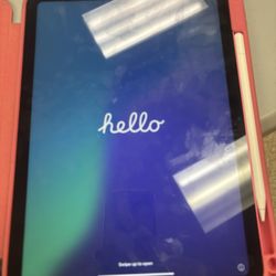 iPad With Apple Pen 