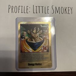 Dragon Ball Z Energy Marker E-78 Gold Manga Booster 02