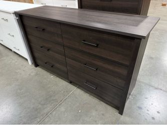 New! 6-Drawer Espresso Dresser, bedroom dresser, Oak Color dresser, clothing storage unit, bedroom closet, closet storage, cabinet, Dresser, matching 
