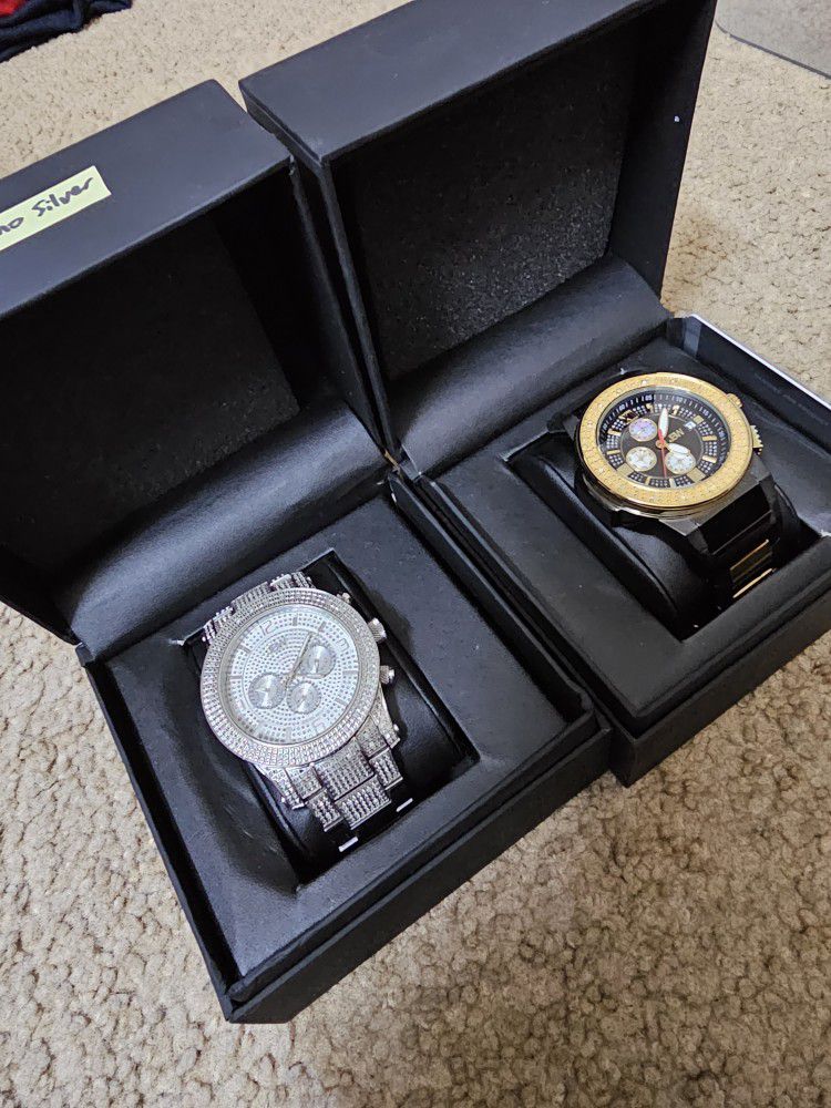 Nice JBW Men Diamond Watch, $250 Each