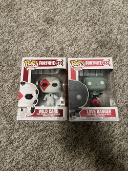 Fortnite Funko Pops Love Ranger And Wild Card