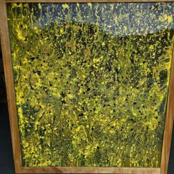 53x58 Oil • Resin Abstract Painting