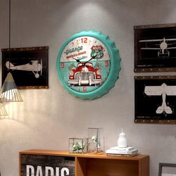 Wall Clock New In Box Retro Home Decor 