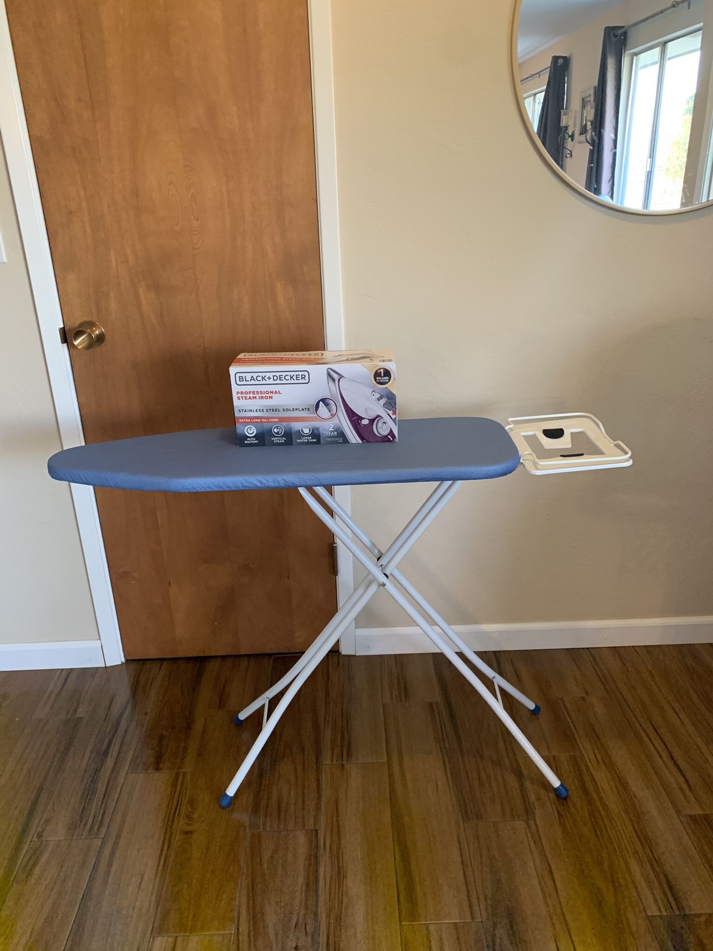 Ironing board and Iron