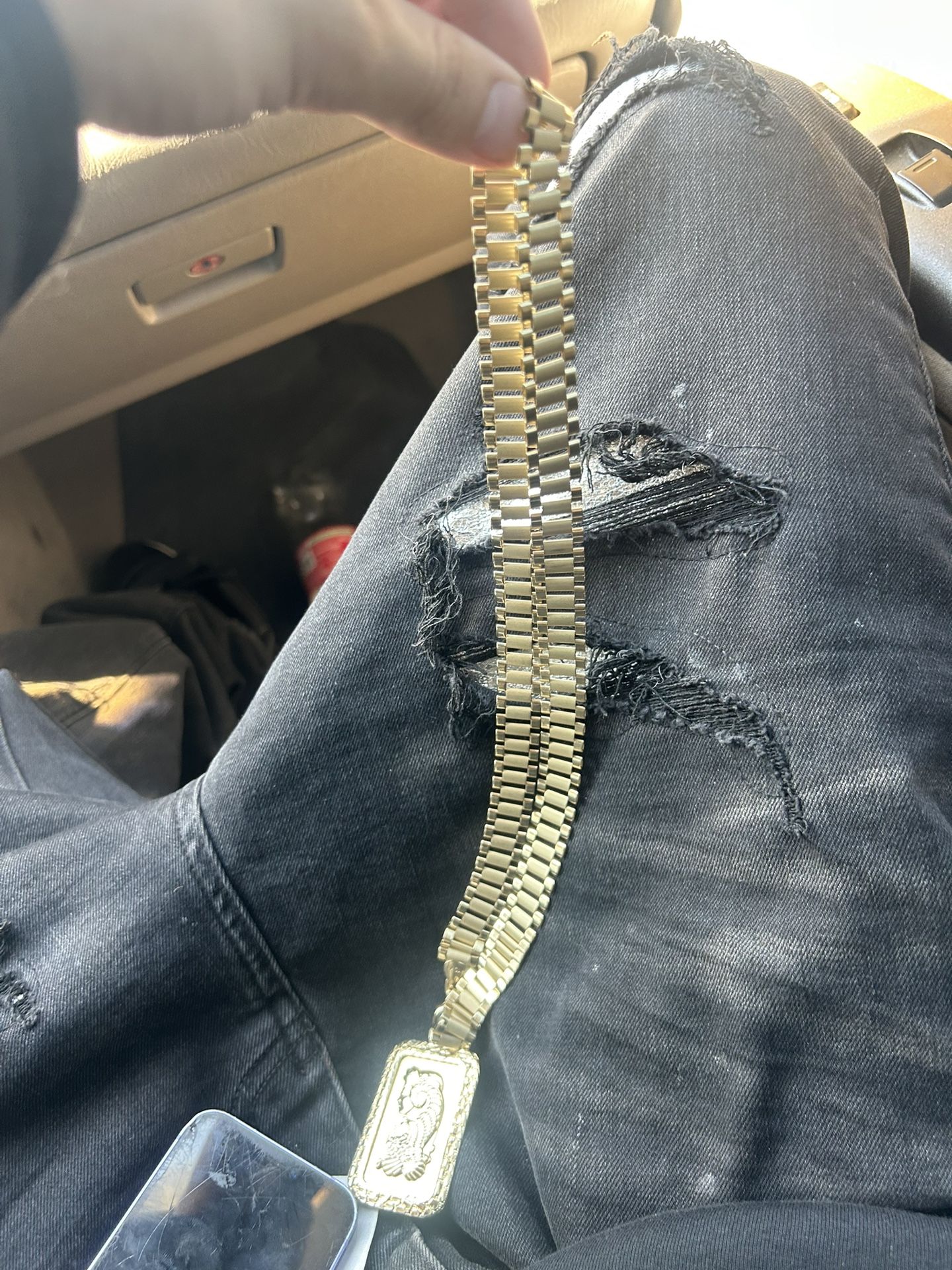 Rolex Chain With Pendant