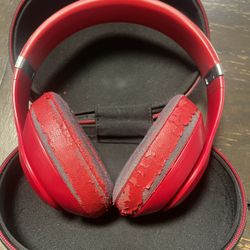 Red Beats Studio 3 ( Used Highly )