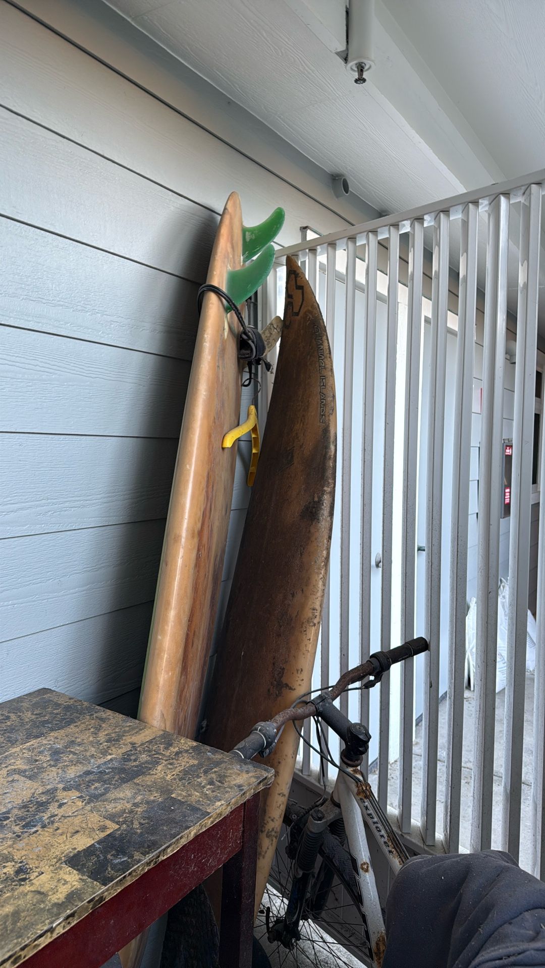 long board and short board