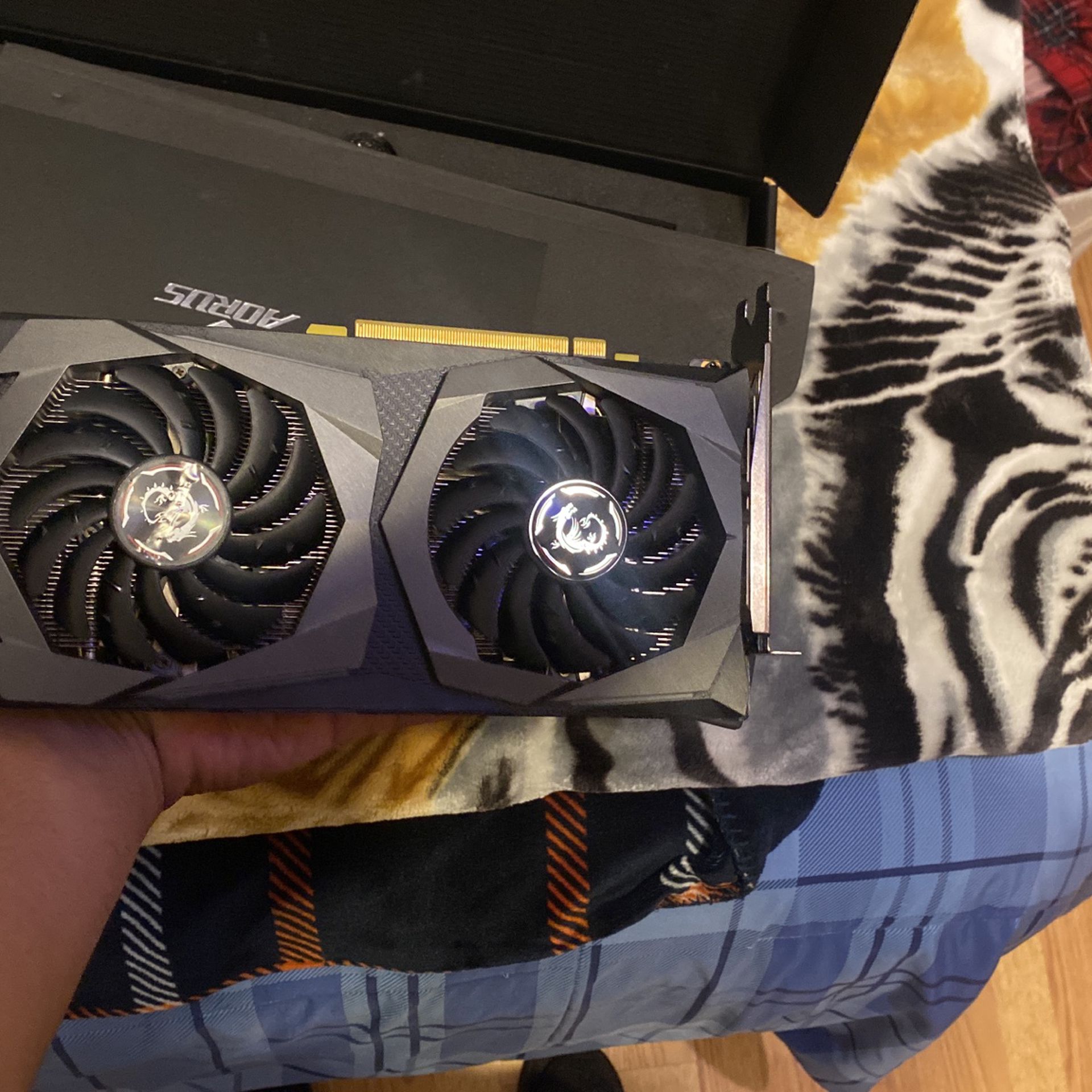 MSI Gaming GeForce GTX 1660 Super 192-bit HDMI/DP 6GB GDRR6 HDCP Support 12 Dual Fan OC Graphics Card (GTX 1660 Super Gaming X) for Sale in Stickney, IL - OfferUp