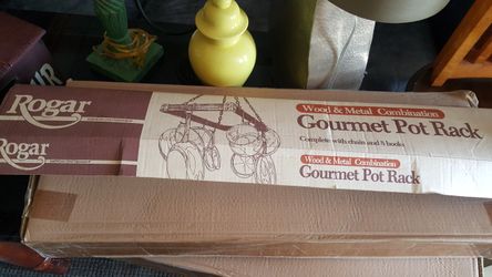 BRAND NEW VINTAGE POT RACK