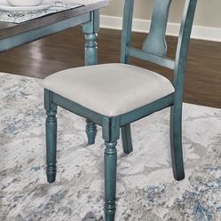 6 Piece Two-Toned dinning Set