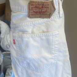 Levi’s WHITE 34 X 34