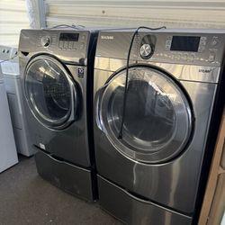 Samsung Front Load Washer And Gas Dryer Set