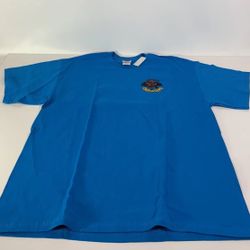 Powell Peralta Caballero Dragon Skateboard T-Shirt Blue Mens Sz XL NWT