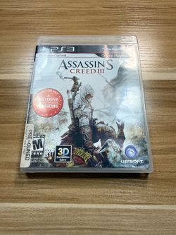 Assassin creed 3 PS3