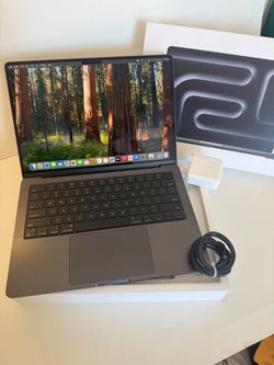APPLE MACBOOK PRO 14” M4 512GB / 16GB RAM *SPACE BLACK *OPEN BOX / NEW
