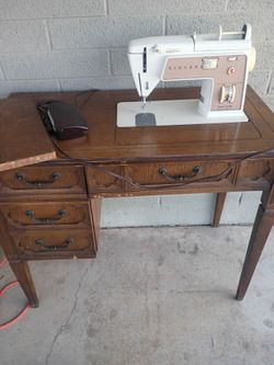 Vintage Singer sewing machine