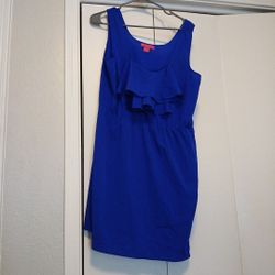 Dress 👗  Size Blue Xlthis Dress Is Like A Silk Blue  👗 