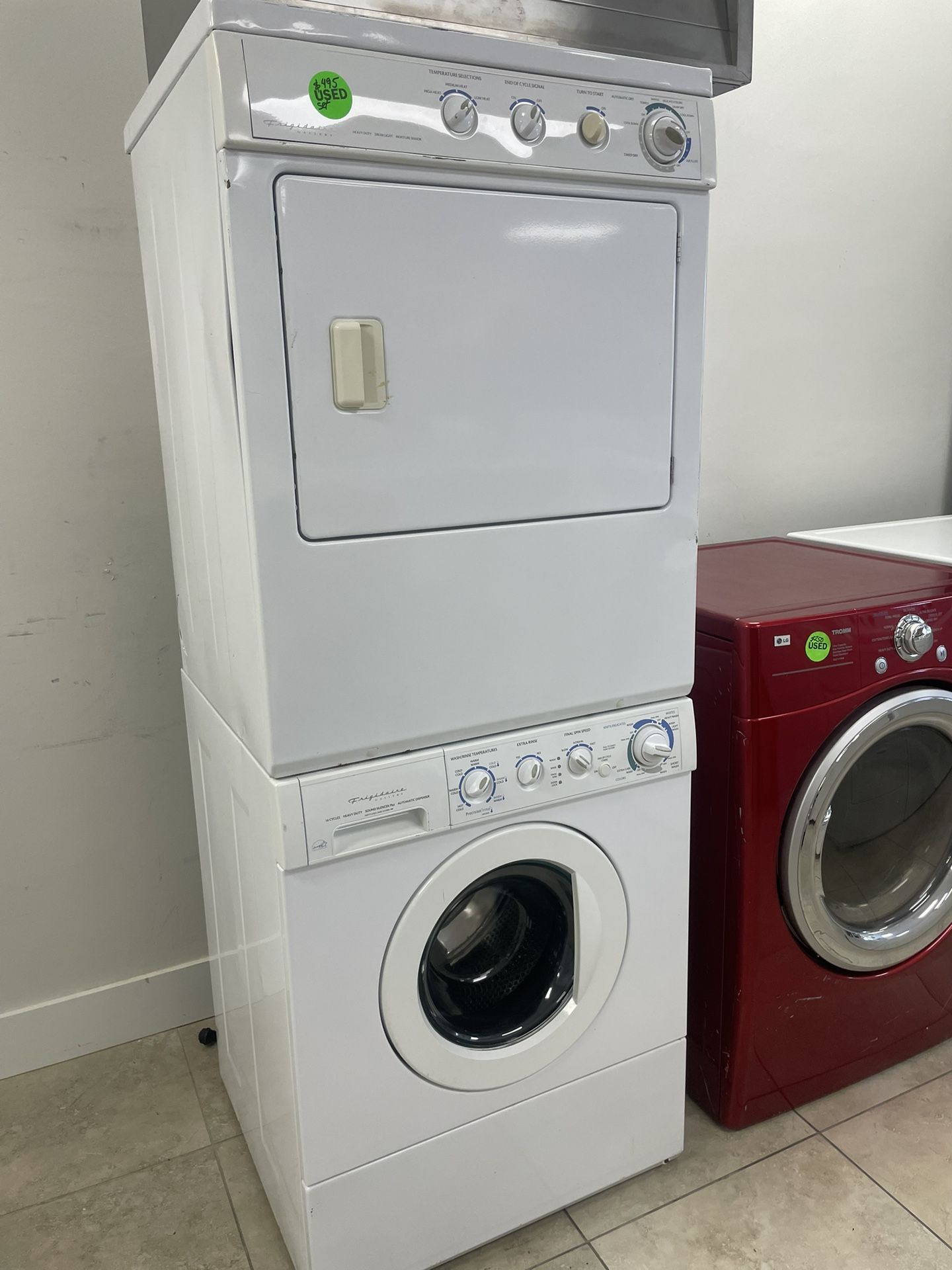 Stackeable Washer & Dryer Set Compact Size