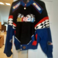 Nascar Jacket JH Design. Size Large