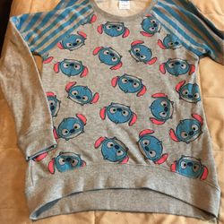 Disney Store Stitch Sweat Shirt Junior 