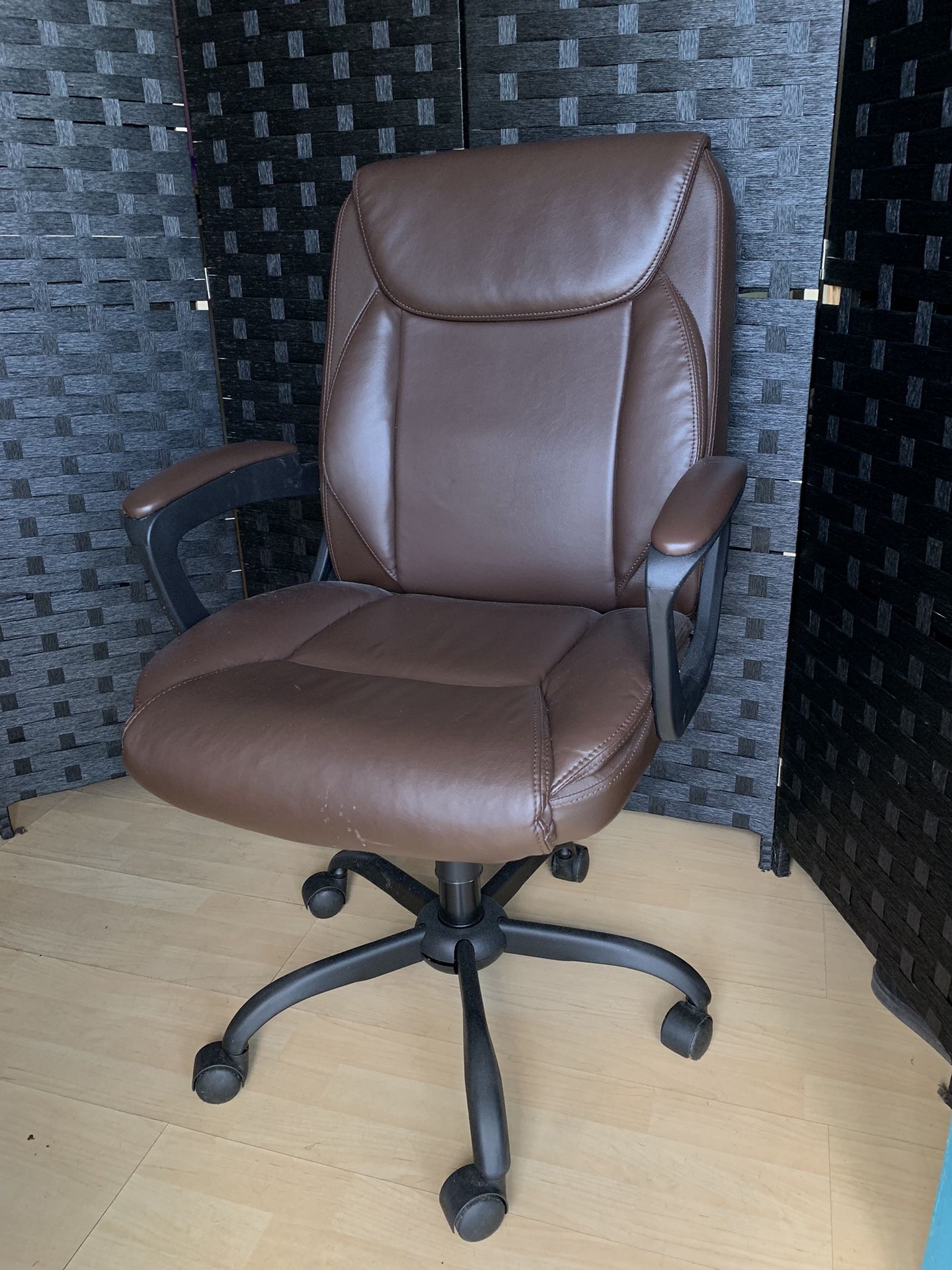 Leather Brown Office Chair