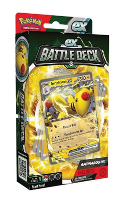POKEMON Ampharos ex Battle Deck - NEW 