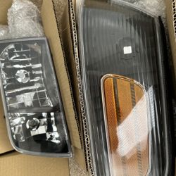 Crown Victoria Headlights Housing Smoked