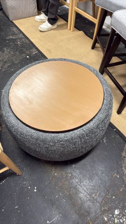 Storage coffee table ottoman