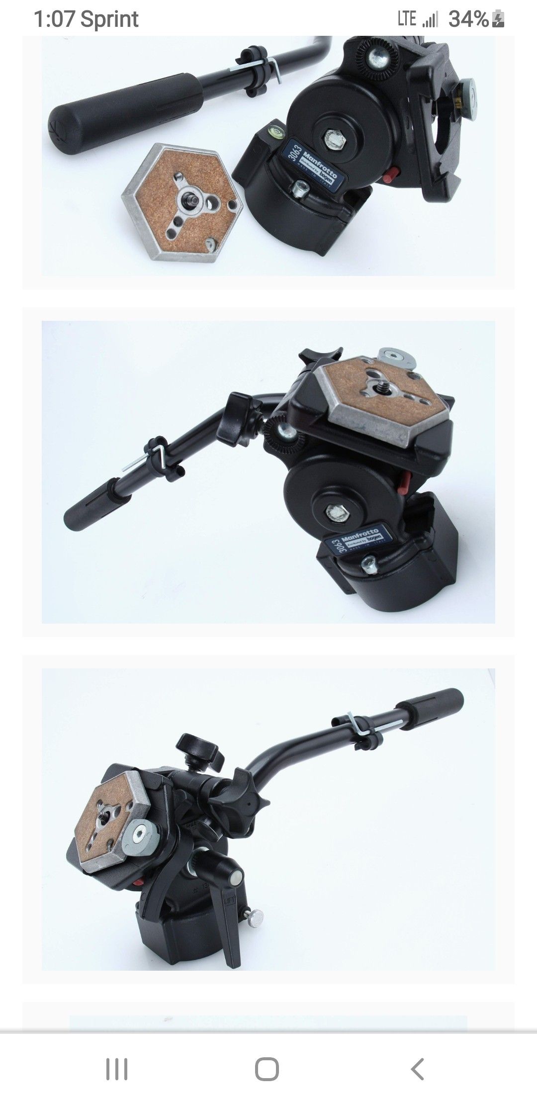 Bogen Manfrotto 3063 and 3046