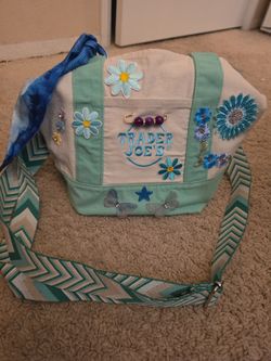 Trader joe bag green